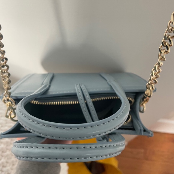 ZARA Blue Crossbody Bag - Picture 7 of 8
